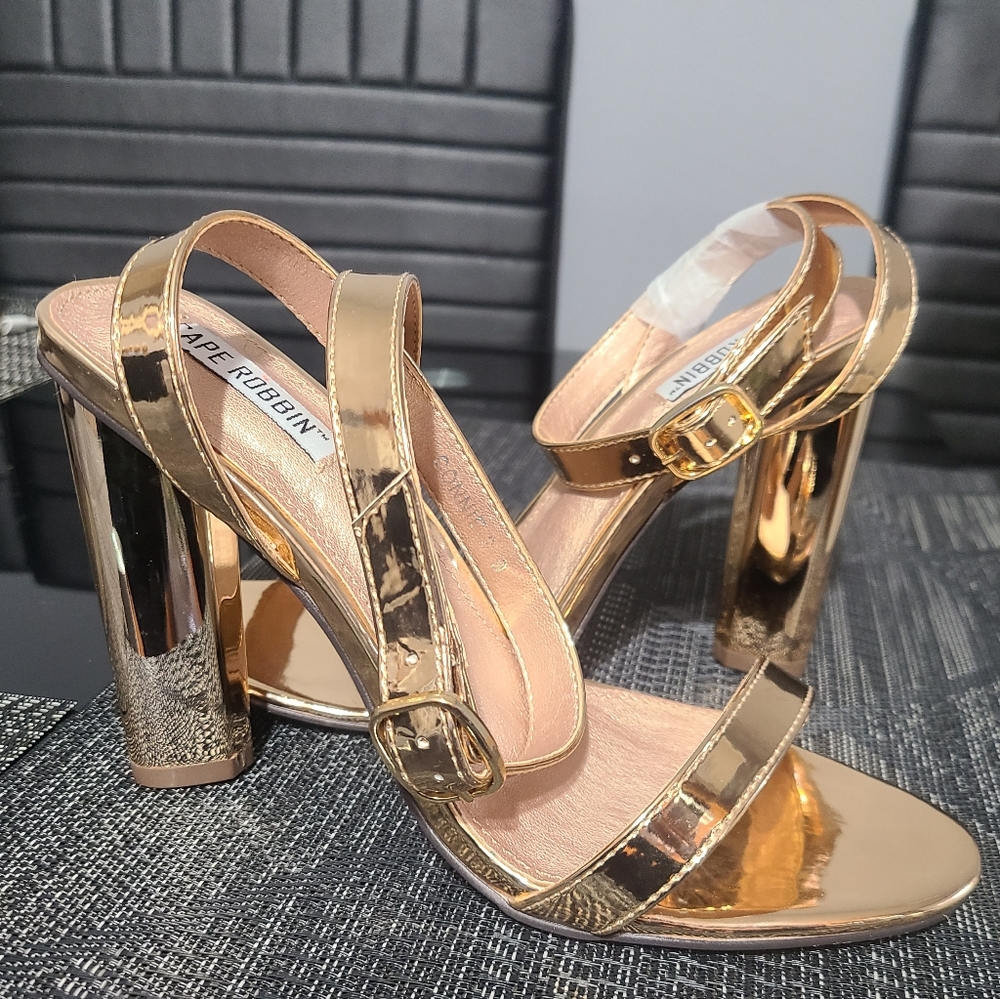 Cape Robbin Rose Gold - Connie 2 Sandals
